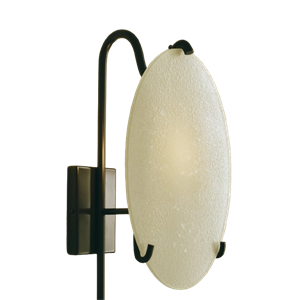 Lámpara de pared Louise Roe Moon Lantern Negro/ Blanco