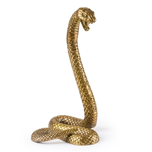 Seletti Diesel Living Wunderkamer Serpiente Accesorios Decorativos Oro