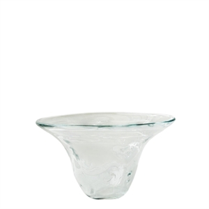 Cuenco de Vidrio Vintage Louise Roe SR Transparente