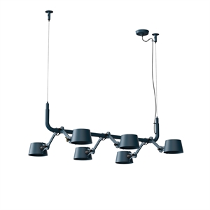 Lámpara Colgante Tonone Bolt, Paquete de 6 Unidades, Color Azul Trueno