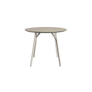 Mesa Redonda Woud Tree Ø90 Beige/ Laminado Beige