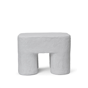 Ferm Living Taburete Podo Blanco