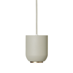 Ferm Living Collect Bell Lámpara Colgante Gris Claro