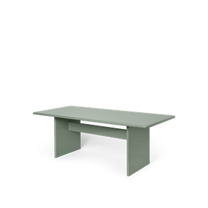 Ferm Living Mesa De Comedor Rink Pequeño Verde Té