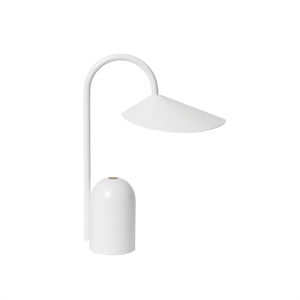 Lámpara portátil Arum de Ferm Living, Blanco