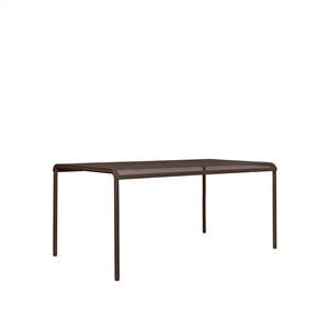 Mesa de comedor Dapple de Ferm Living, 160 x 90, color chocolate oscuro