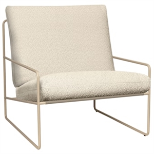 Funda de Cojín Ferm Living Desert para Asiento y Respaldo, Bouclé/ Marfil.