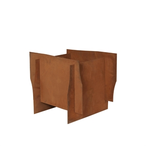 Jardinera de solapa Ferm Living 38 Rust