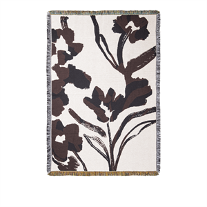 Alfombra Cilla de Ferm Living en Marfil/uva Oscuro