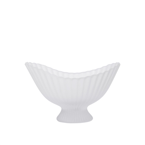 Centro de mesa con fuente de vidrio Escarchado Ferm Living