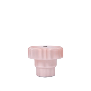 Lámpara portátil Ferm Living Ripple H10 rosa pálido