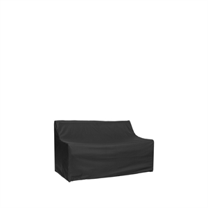 Funda Ferm Living para sillón Desert de 2 plazas, Negro