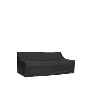 Funda Ferm Living para sillón Desert de 3 plazas, Negro