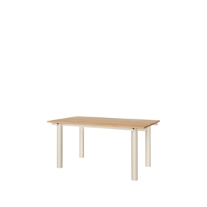 Mesa de comedor Ferm Living Atura 160x90 chapa de roble/cachemira claro