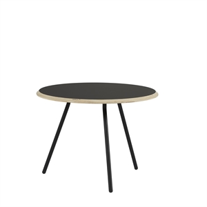 Mesa de Centro Woud Soround Laminado Negro Ø60 H44,5