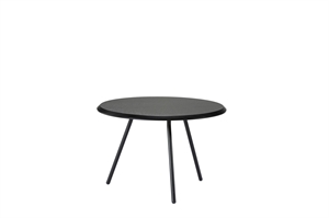 Mesa de Centro Woud Soround Fresno Negro Ø60 H39,5