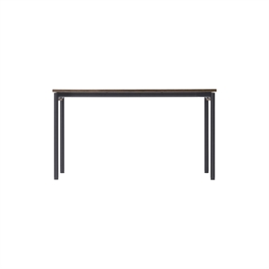 Audo Co Mesa de Comedor 140x70 Negro/ Laminado Terra