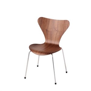 Silla Fritz Hansen Miniatura Serie 7 Nuez