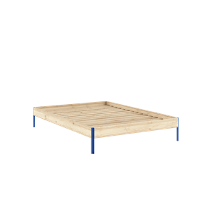 Estructura de Cama Karup Design Core 140x200 Azul Crudo/vivo