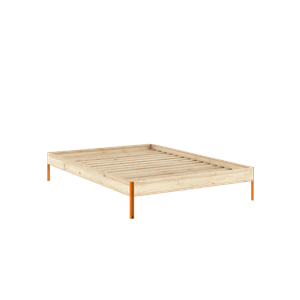 Estructura de Cama Karup Design Core 140x200 Naranja Natural/ Naranja