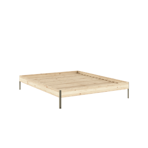 Estructura de Cama Karup Design Core 160x200 Verde crudo/Salvia