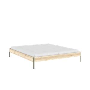 Estructura de Cama Karup Design Core 180x200 Verde crudo/Salvia