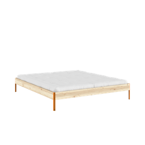 Estructura de Cama Karup Design Core 180x200 Naranja Natural/ Naranja
