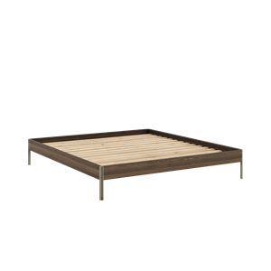 Estructura de Cama Karup Design Core 180x200 Marrón algarrobo/Verde Salvia