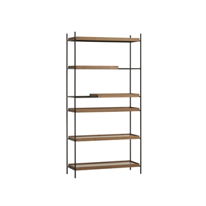 Sistema de estanterías Woud Tray Configuration 17 de Nuez alto