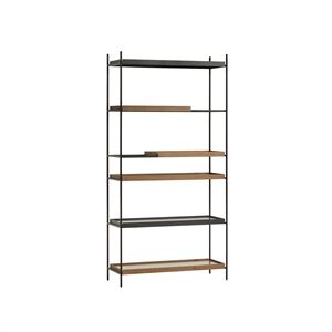 Sistema de estanterías Woud Tray Configuration 20 High Negro/ Nuez