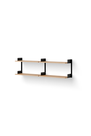 New Works Chamber Shelf 450 Roble/ Negro