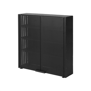 Kristina Dam Studio Grid Mueble de Pared Negro