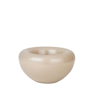 Kristina Dam Studio Opal Bowl Pequeño Vidrio Beige