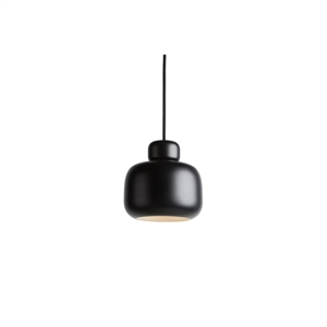 Woud Stone Lámpara Colgante Pequeño Negro