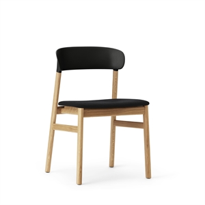 Normann Copenhagen Herit Silla de Comedor Tapizada Roble/ Negro