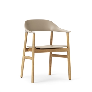 Normann Copenhagen Herit Silla de Comedor con Reposabrazos Roble/ Arena