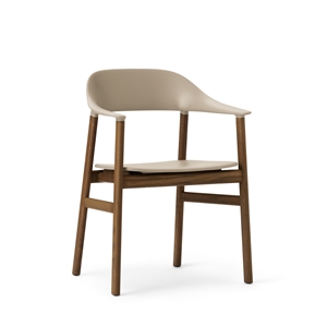 Normann Copenhagen Herit Silla de Comedor con Reposabrazos Roble Ahumado/ Arena