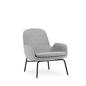 Normann Copenhagen Era Sillón Bajo Acero Negro /Synergy LDS16