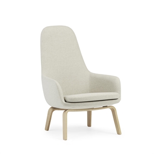 Normann Copenhagen Era Sillón Alto Roble/Main Line Lino MLF20