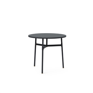 Mesa Union Normann Copenhagen Negro Ø80 X H74,5 cm