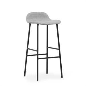 Normann Copenhagen Form Taburete de Bar 75 cm Acero Negro /Synergy LDS16