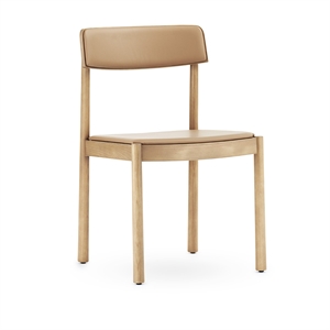 Normann Copenhagen Timb Silla de Comedor Tapizada Bronceado/Camel