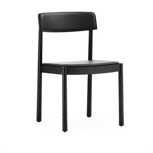 Silla de Comedor Normann Copenhagen Timb Tapizada Negro/ Negro