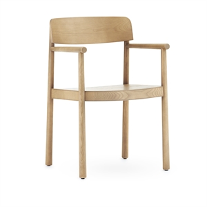 Normann Copenhagen Timb Silla de Comedor con Reposabrazos Bronceado