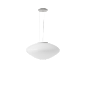 &Tradition Mist AP20 Lámpara Colgante Ø56 Blanco/Cristal Ópalo