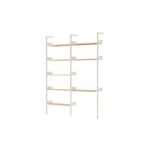 &Tradition Rhomb IF1 &IF5 Configuración de Estantería B Roble Lacado