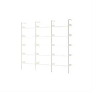 &Tradition Rhomb IF1 &IF4 & IF4 Configuración de Estantería F Roble Lacado/alabastro