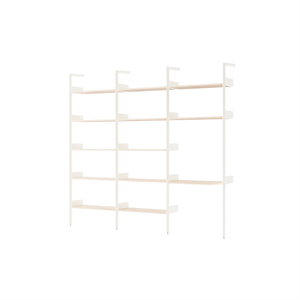 &Tradition Rhomb IF1 &IF4 & IF5 Configuración de Estantería G Roble Lacado