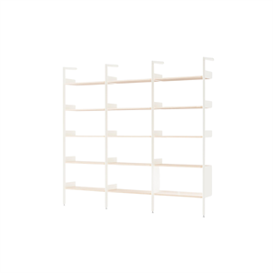&Tradition Rhomb IF1 &IF4 & IF6 Configuración de Estantería H Roble Lacado