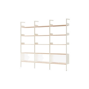 &Tradition Rhomb IF3 &IF6 & IF6 Configuración de Estantería K Roble Lacado